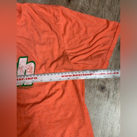 Distressed Orange Crush T-shirt size Large comfy - Picture 2 of 4